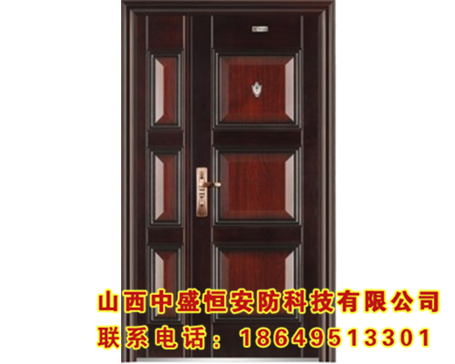 钢木防盗门