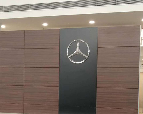 晋中奔驰4S店的工业透视门——梅赛德斯奔驰